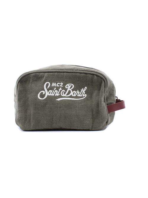 Beauty Case in lino Saint Barth MC2 | Borse | WES501860H52